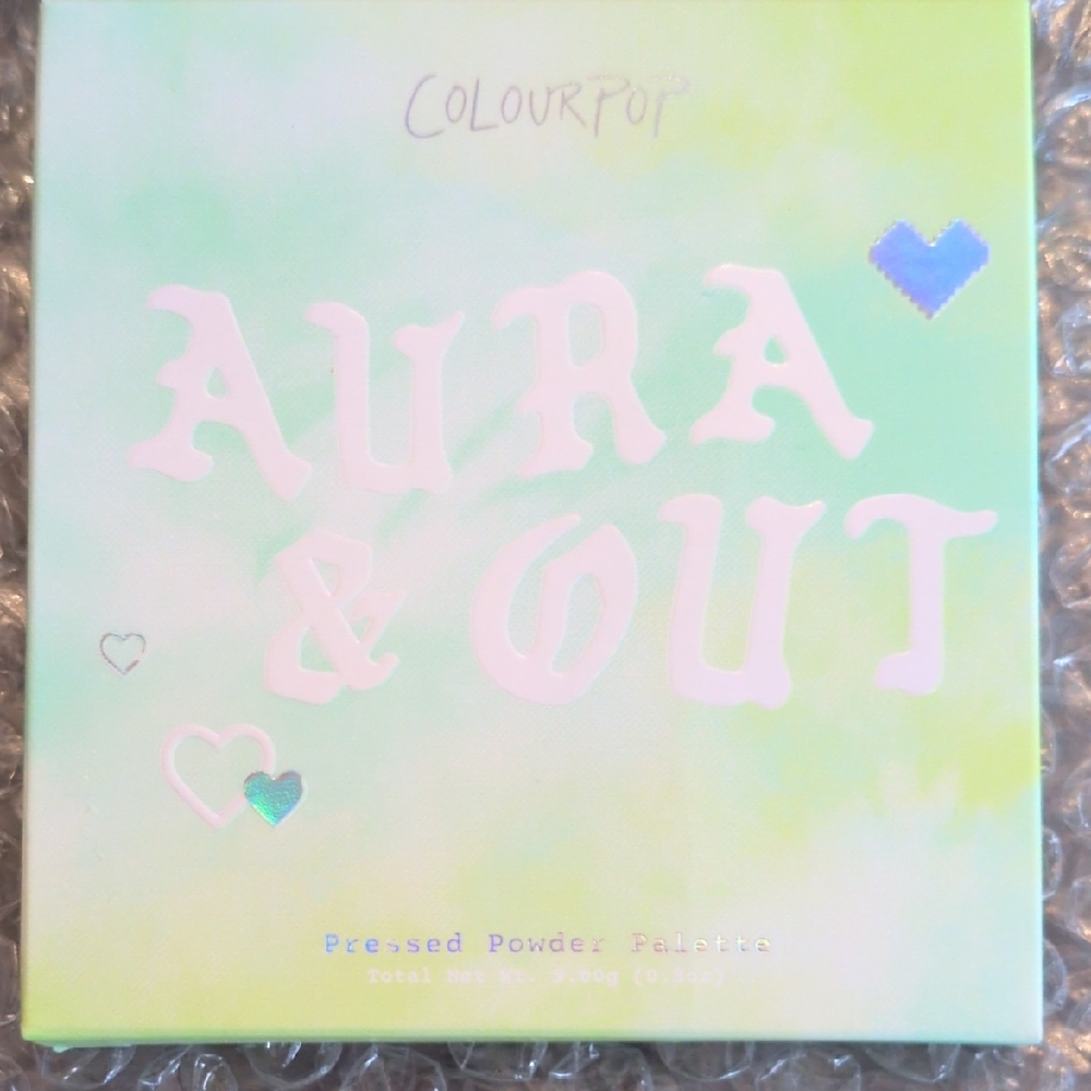 2/$14 NEW ColourPop Aura & Out Pressed Powder Palette